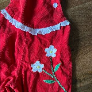 Vintage corduroy jumper 0-6 months size. (3-6 realistic)